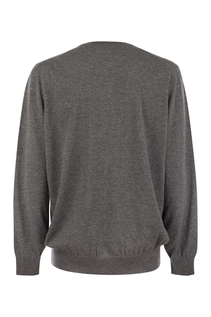 BRUNELLO CUCINELLI Timeless Cashmere Sweater for Men