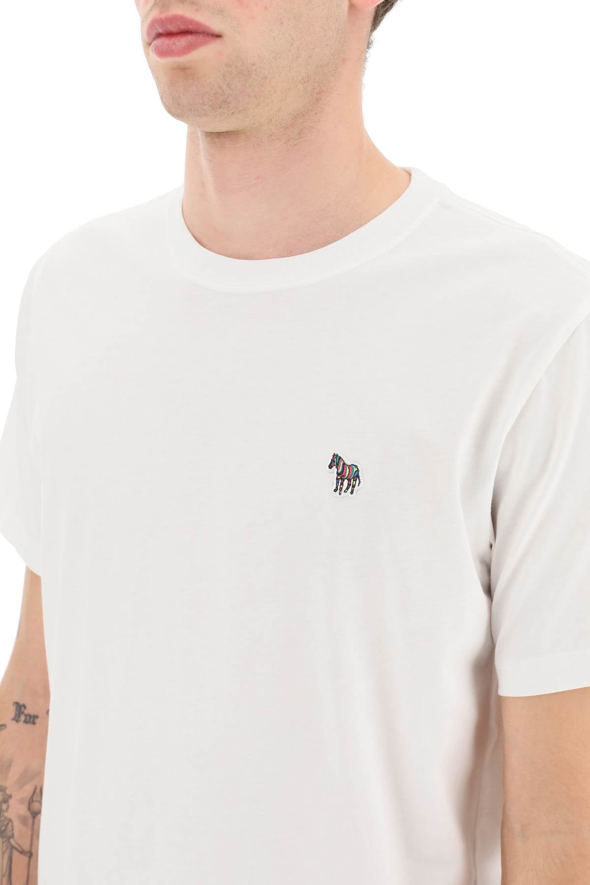 PS PAUL SMITH Zebra Logo Patch T-Shirt - Men