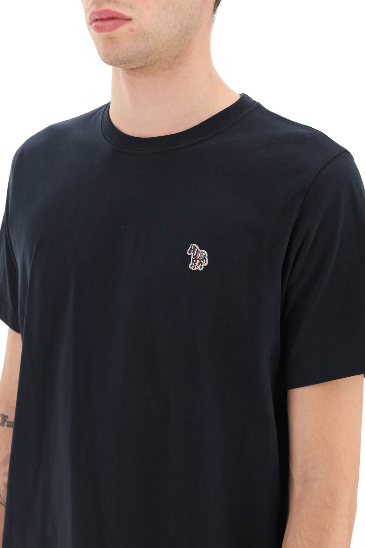 PS PAUL SMITH Zebra Logo Patch T-Shirt