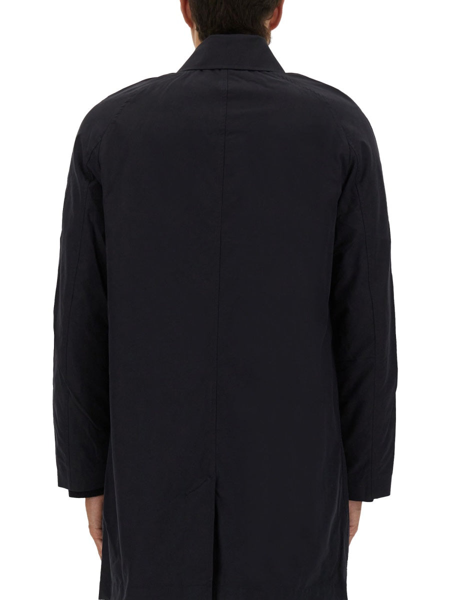 PS PAUL SMITH Premium Cotton Nylon Trench Coat for Men - FW25