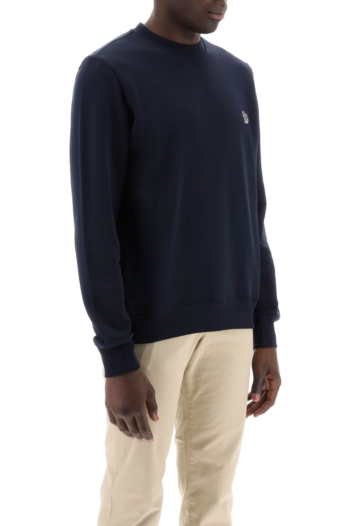 PS PAUL SMITH Zebra Embroidered Sweatshirt for Men