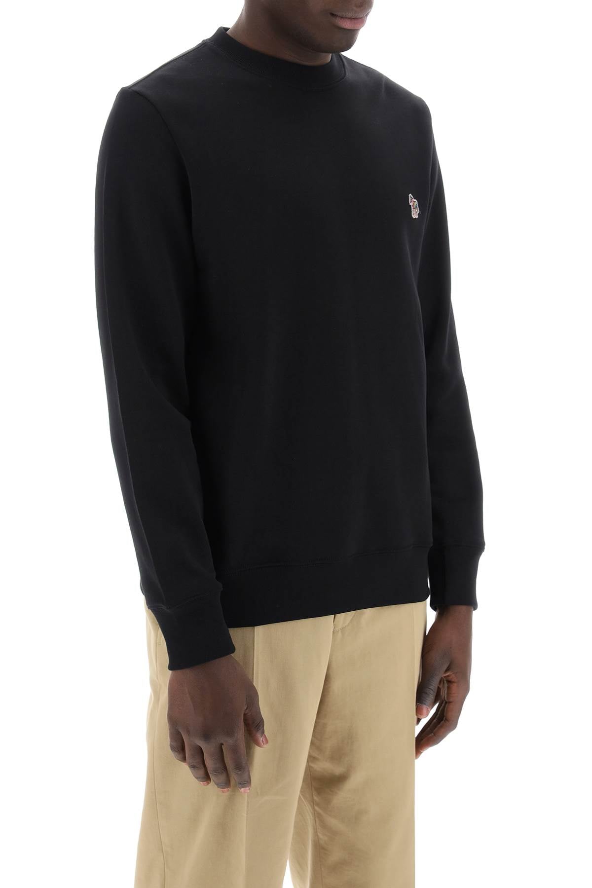 PS PAUL SMITH Men's Mini Sweatshirt with Zebra Embroidery