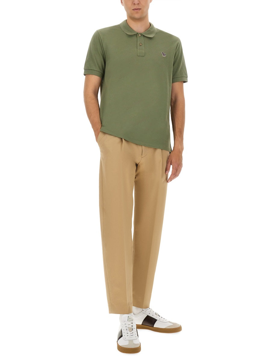 PS PAUL SMITH Organic Cotton Polo Shirt for Men - FW25
