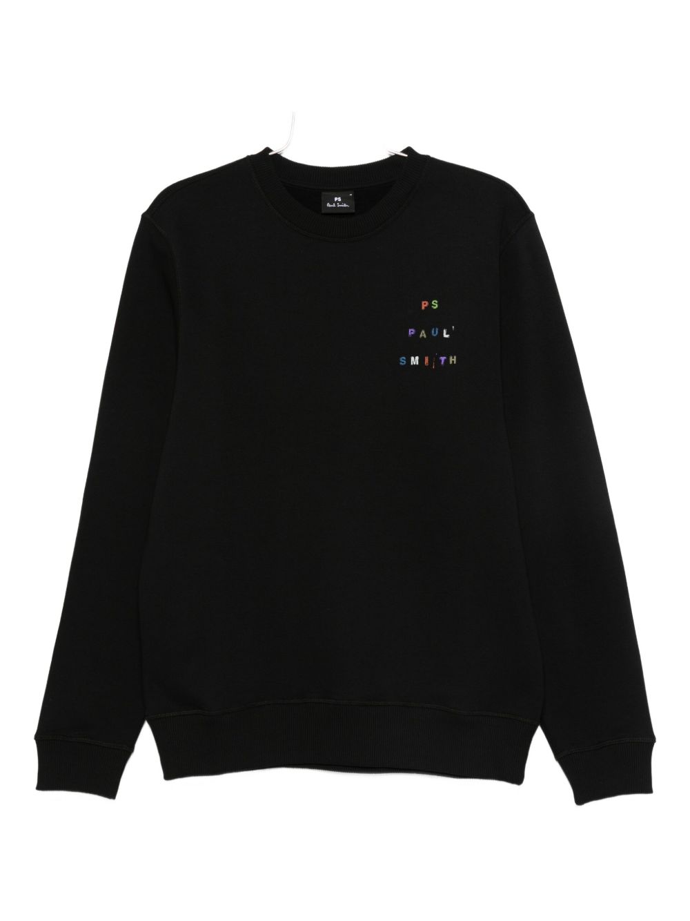 PS PAUL SMITH Logo Cotton Sweatshirt - Crew Neck, Long Sleeves