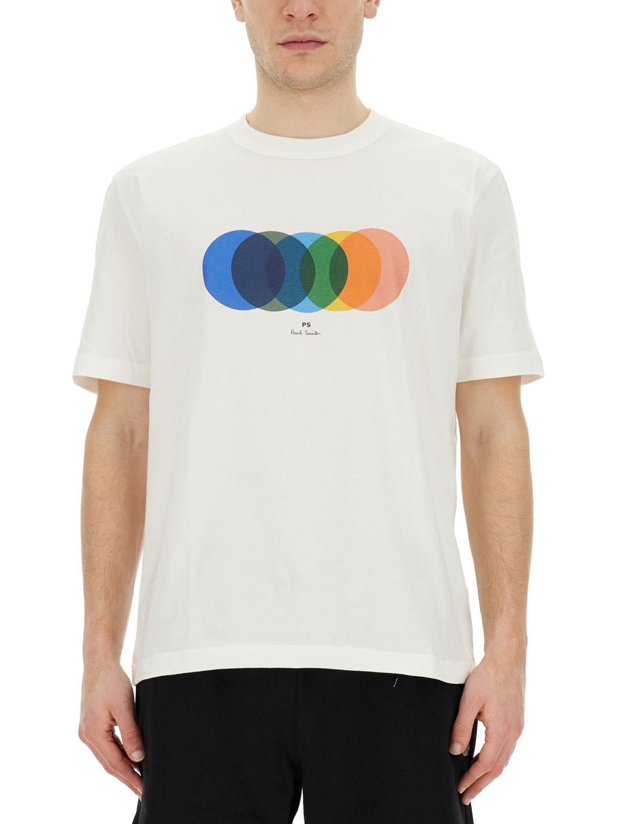 PS PAUL SMITH Circles T-shirt - Size L
