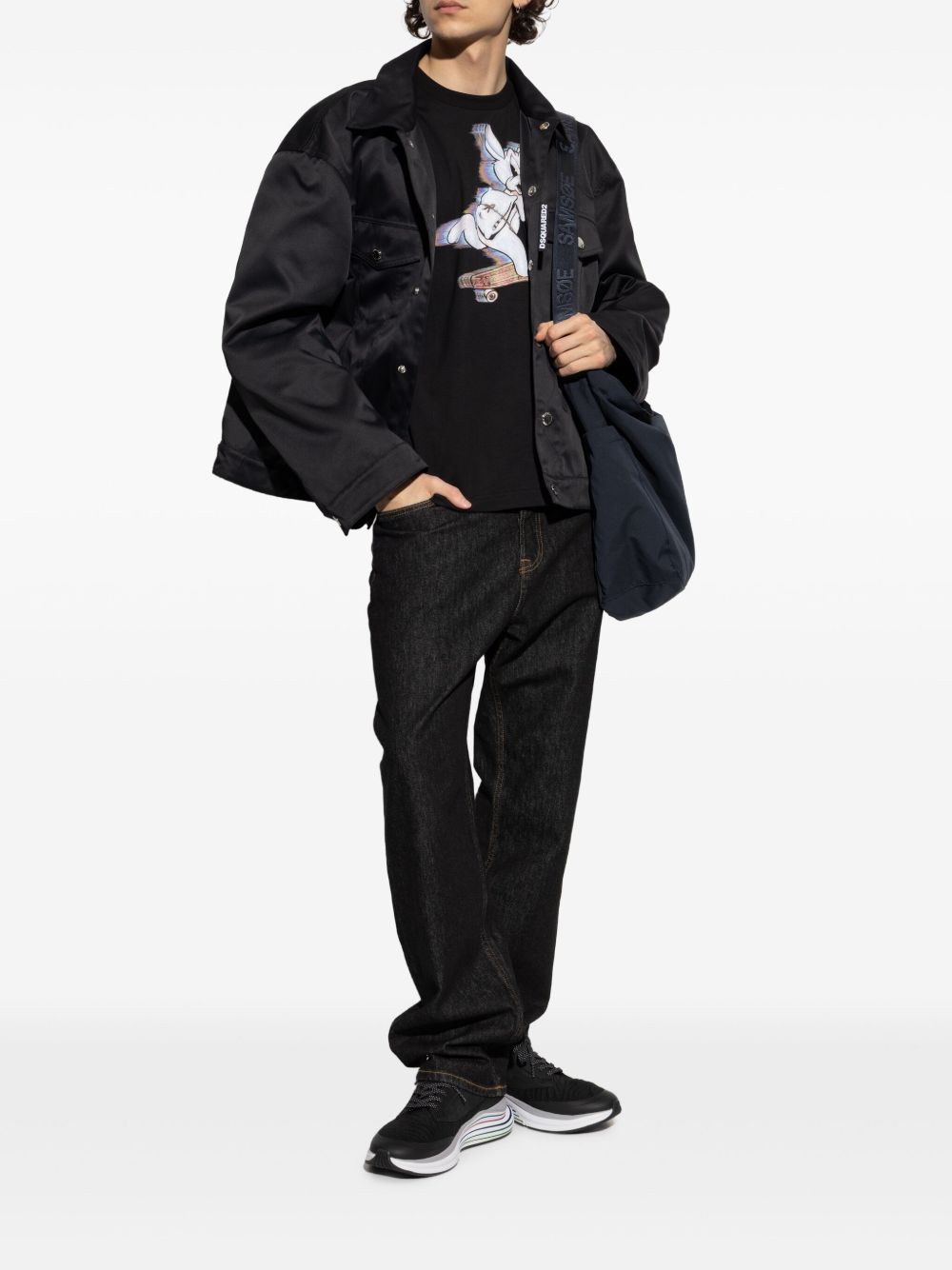 PS PAUL SMITH Skate Bunny Cotton T-Shirt