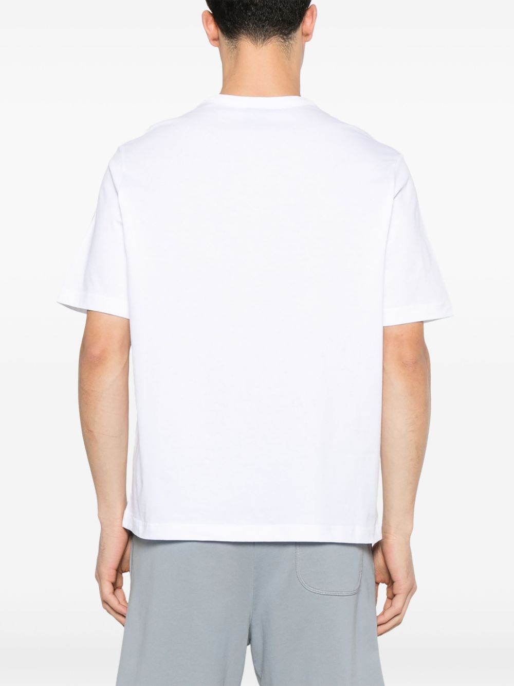 PAUL SMITH Cut & Paste Cotton Crew Neck T-Shirt