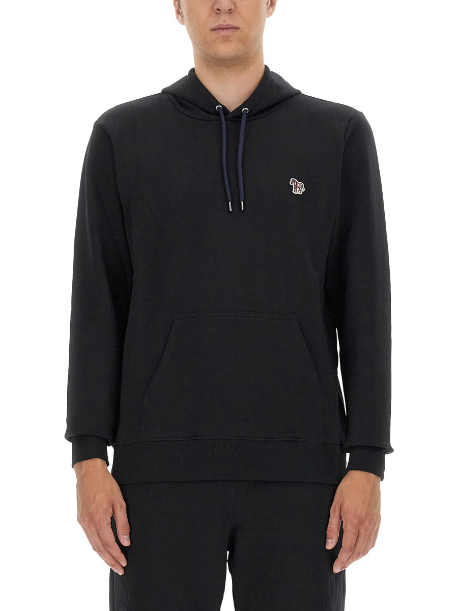 PS PAUL SMITH Regular Fit Sweatshirt with Patch Logo