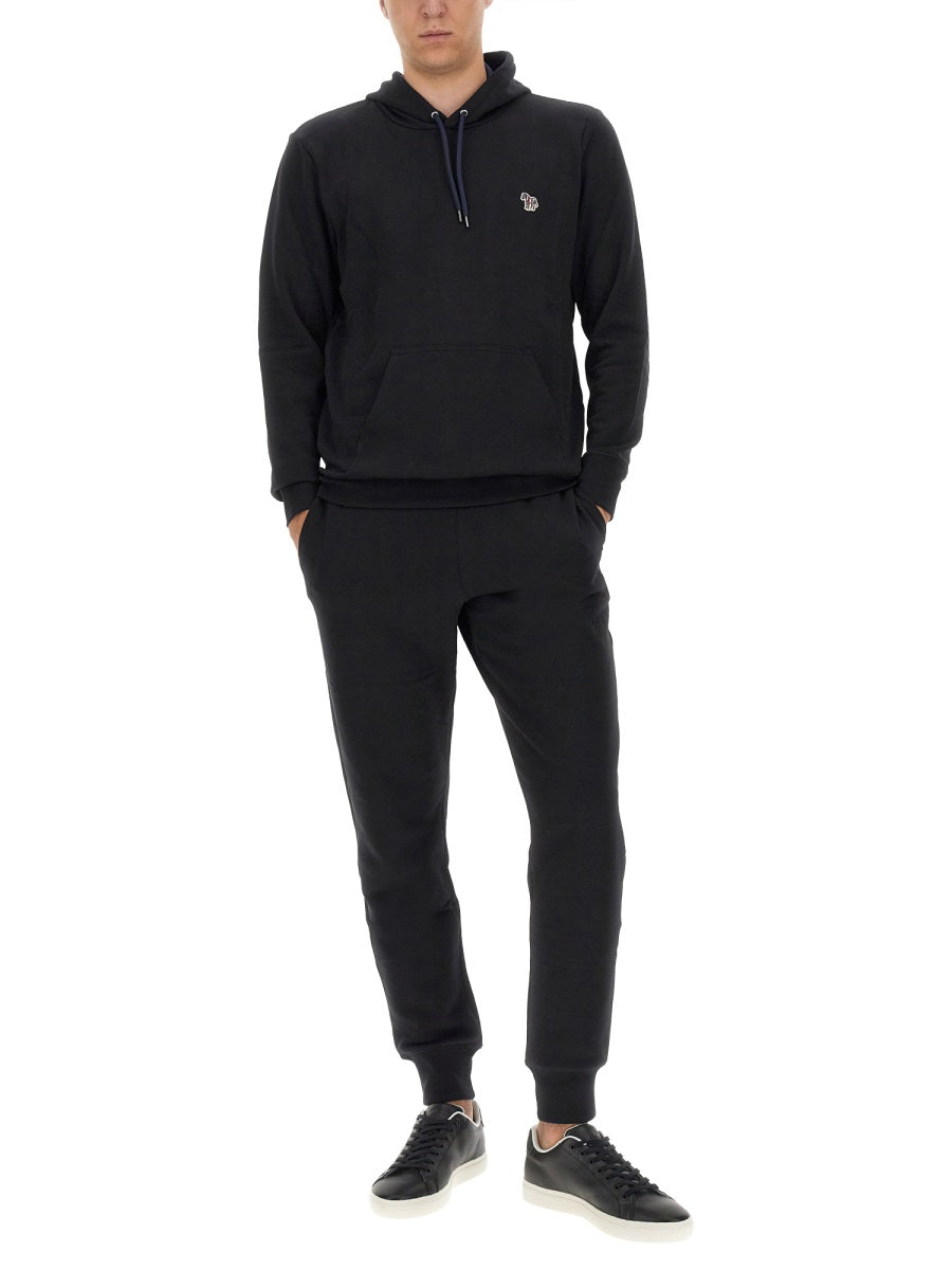 PS PAUL SMITH Regular Fit Sweatshirt with Patch Logo