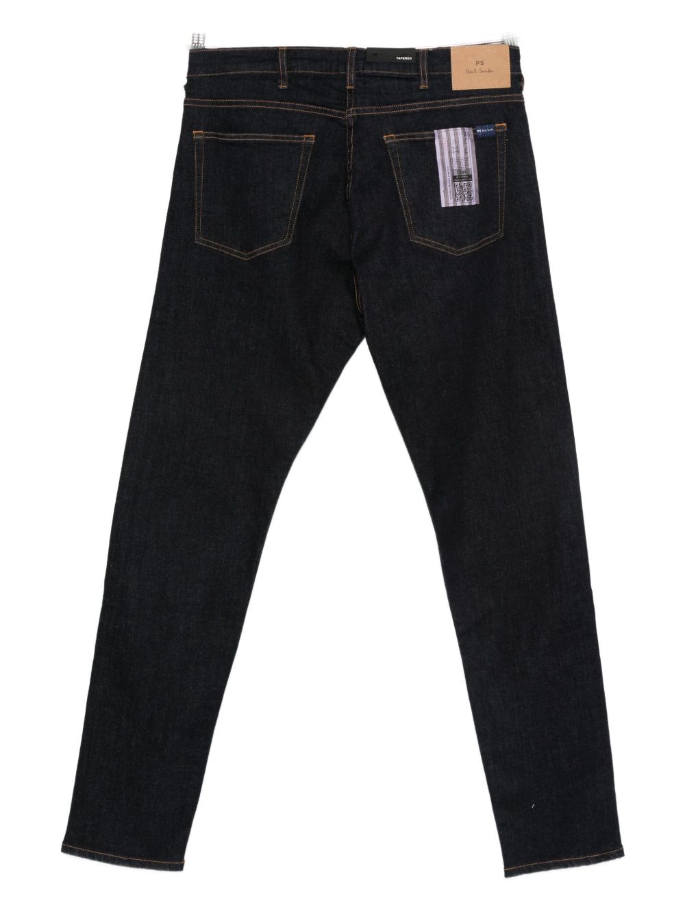 PS PAUL SMITH Organic Cotton Men's Jeans with Contrast Stitching
