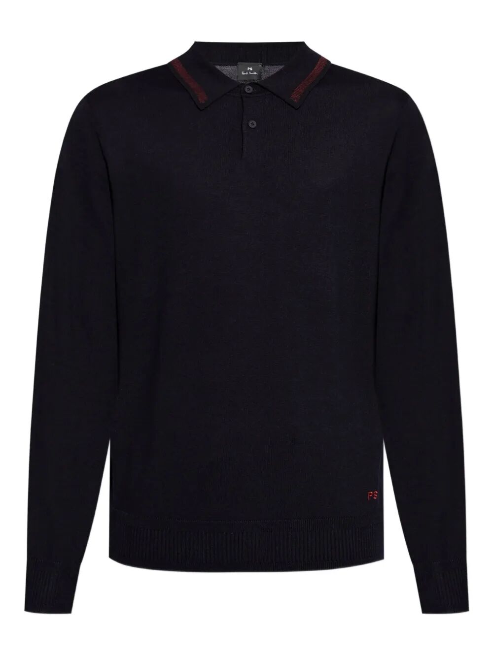 PAUL SMITH Men's Long Sleeve Polo Sweater