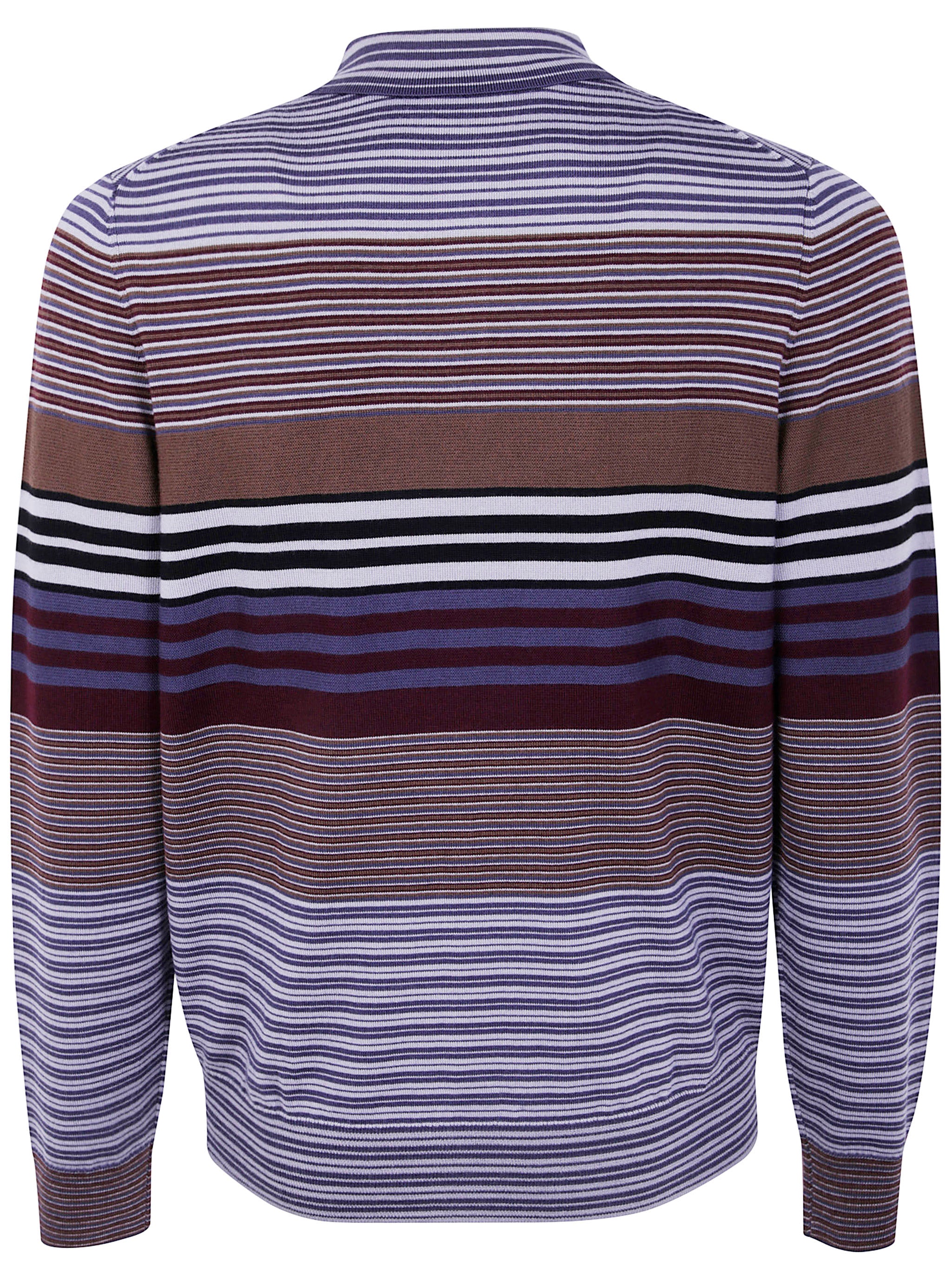 PAUL SMITH Men's Long Sleeve Polo Sweater
