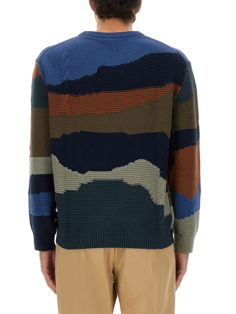 PS PAUL SMITH Multicolour Cotton Sweater for Men