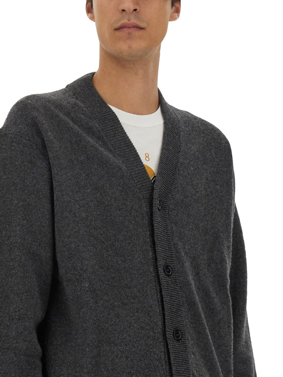 PS PAUL SMITH Regular Fit Wool Cardigan - Size L