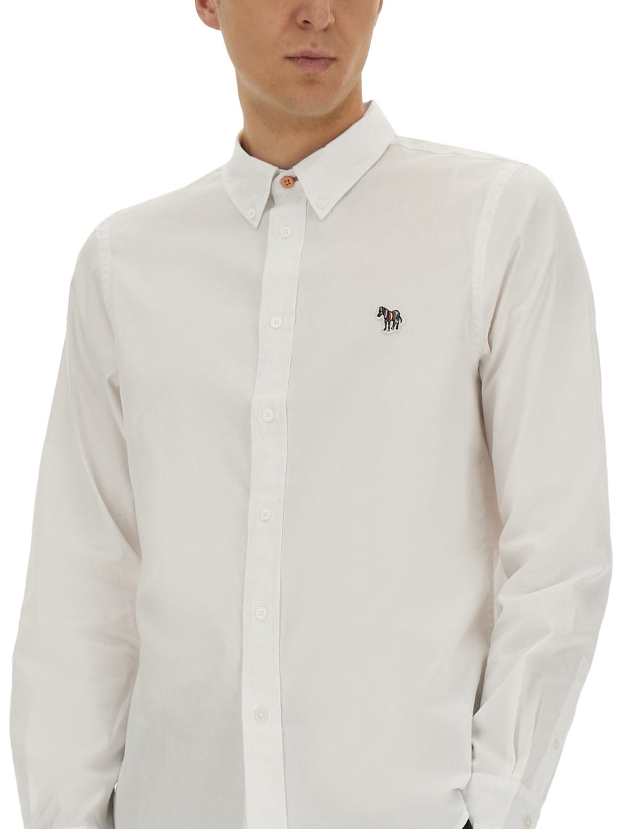 PS PAUL SMITH Organic Cotton Shirt for Men - FW25 Collection