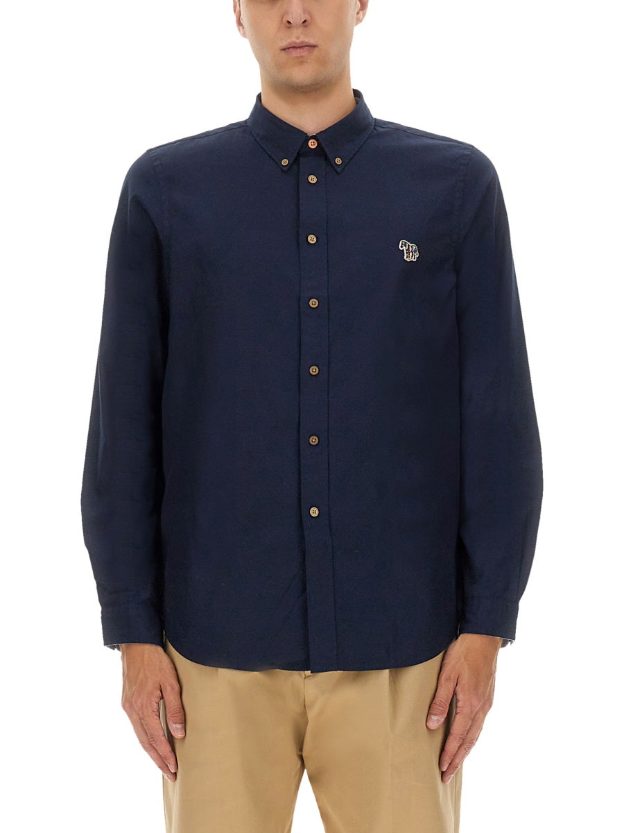 PS PAUL SMITH Organic Cotton Shirt for Men - Size 48