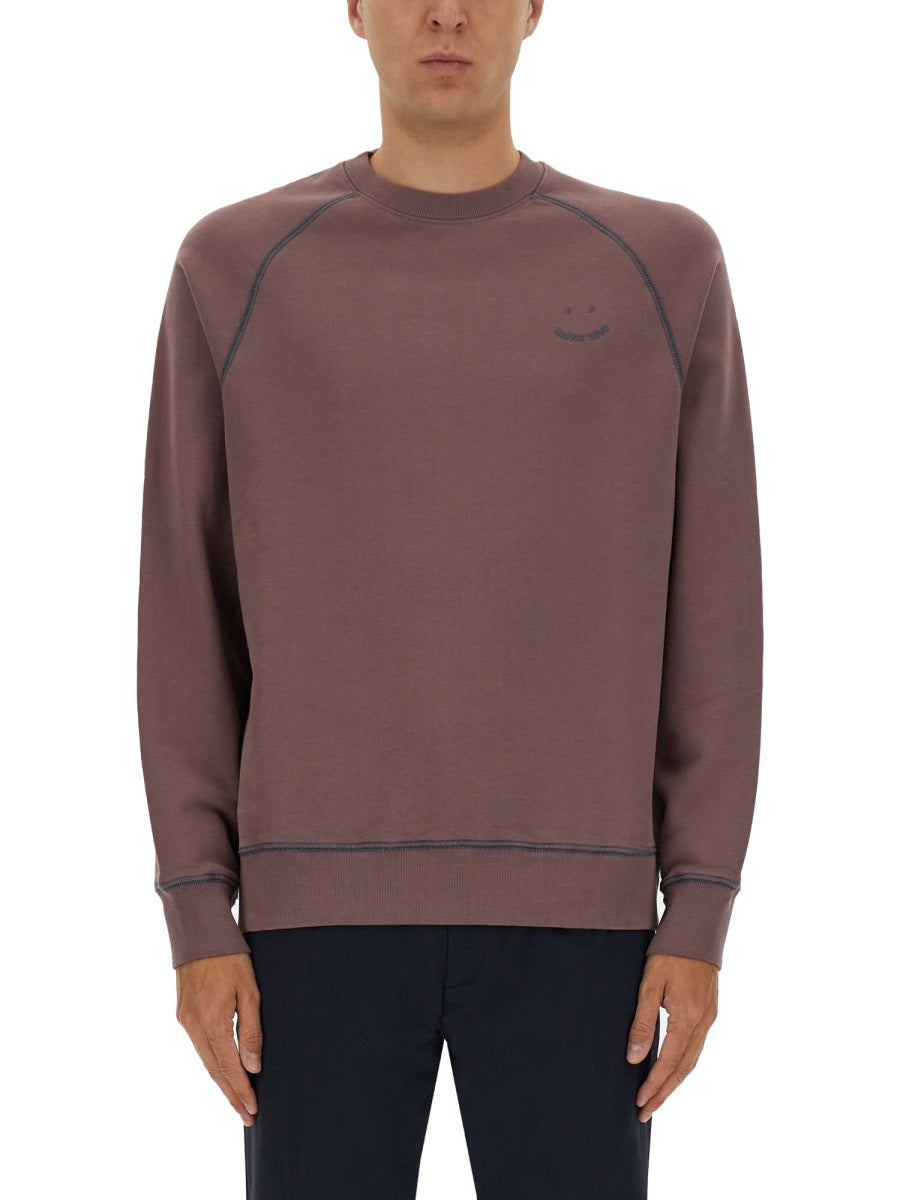 PS PAUL SMITH Organic Cotton Sweatshirt for Men - Fall Winter 2025
