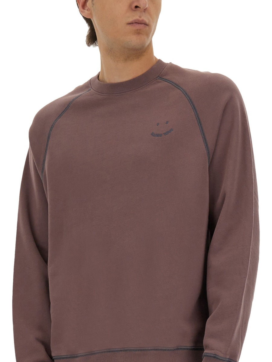 PS PAUL SMITH Organic Cotton Sweatshirt for Men - Fall Winter 2025