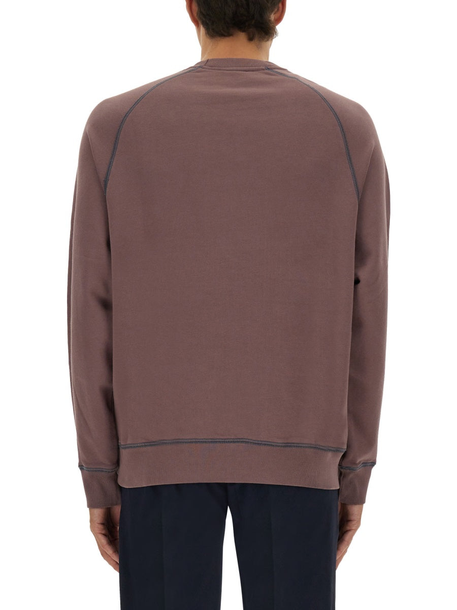 PS PAUL SMITH Organic Cotton Sweatshirt for Men - Fall Winter 2025