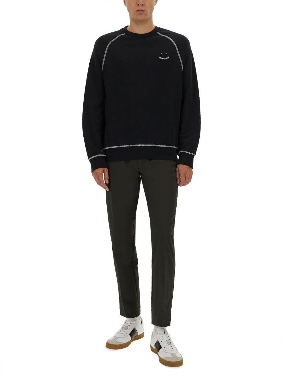 PS PAUL SMITH Eco-Friendly Organic Cotton Sweatshirt for Men