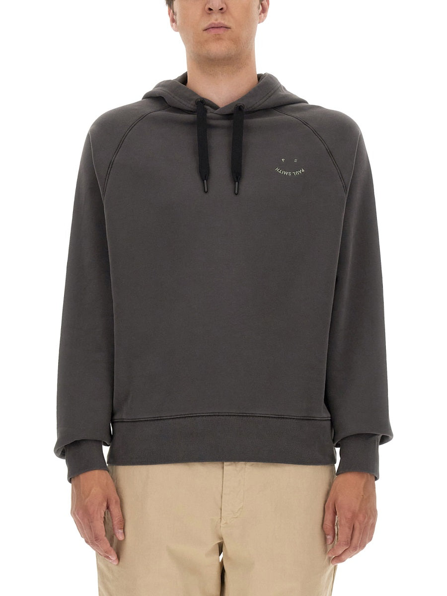PS PAUL SMITH Regular Fit Organic Cotton Sweatshirt