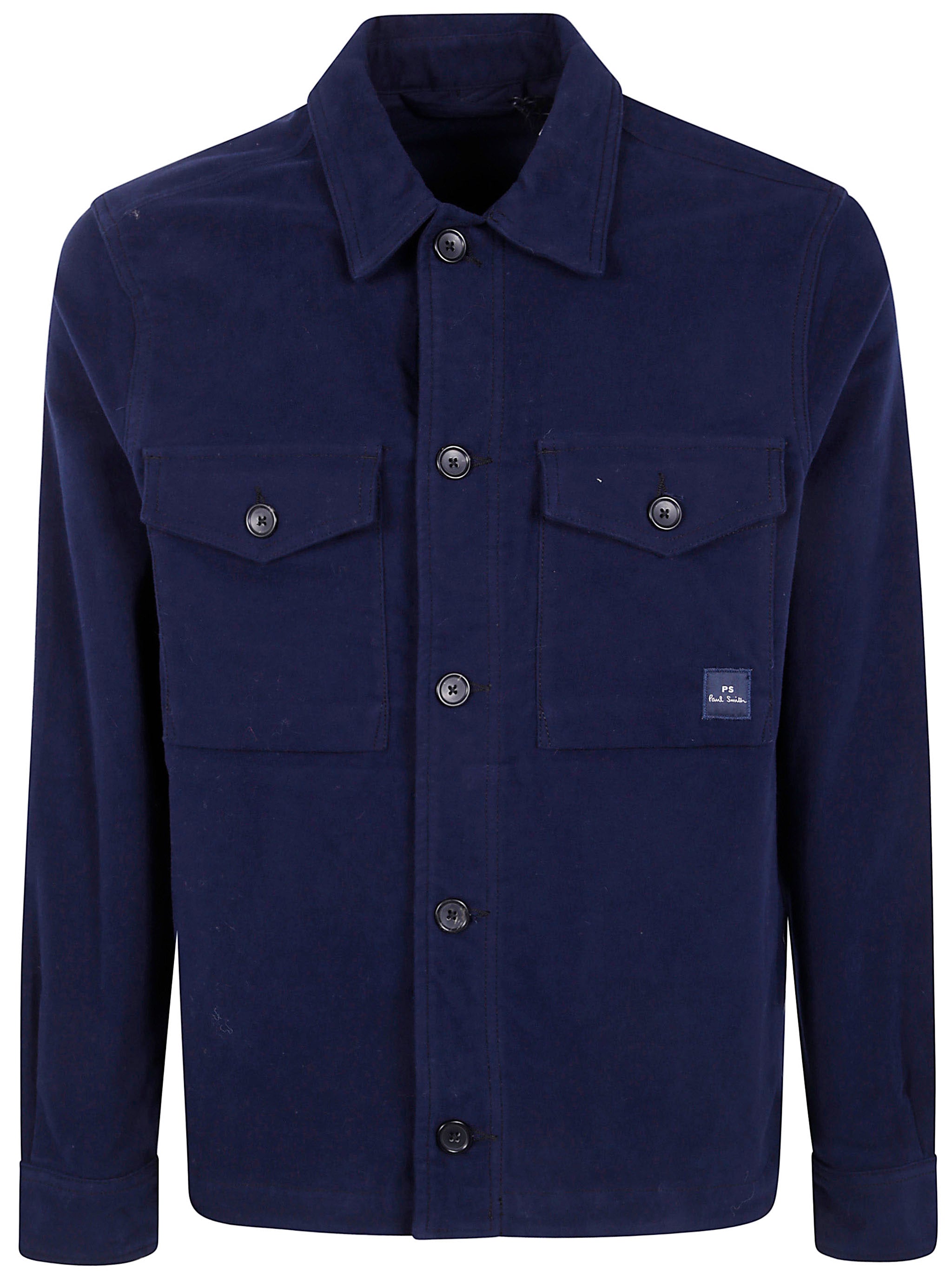 PAUL SMITH Men's Military Overshirt Jacket