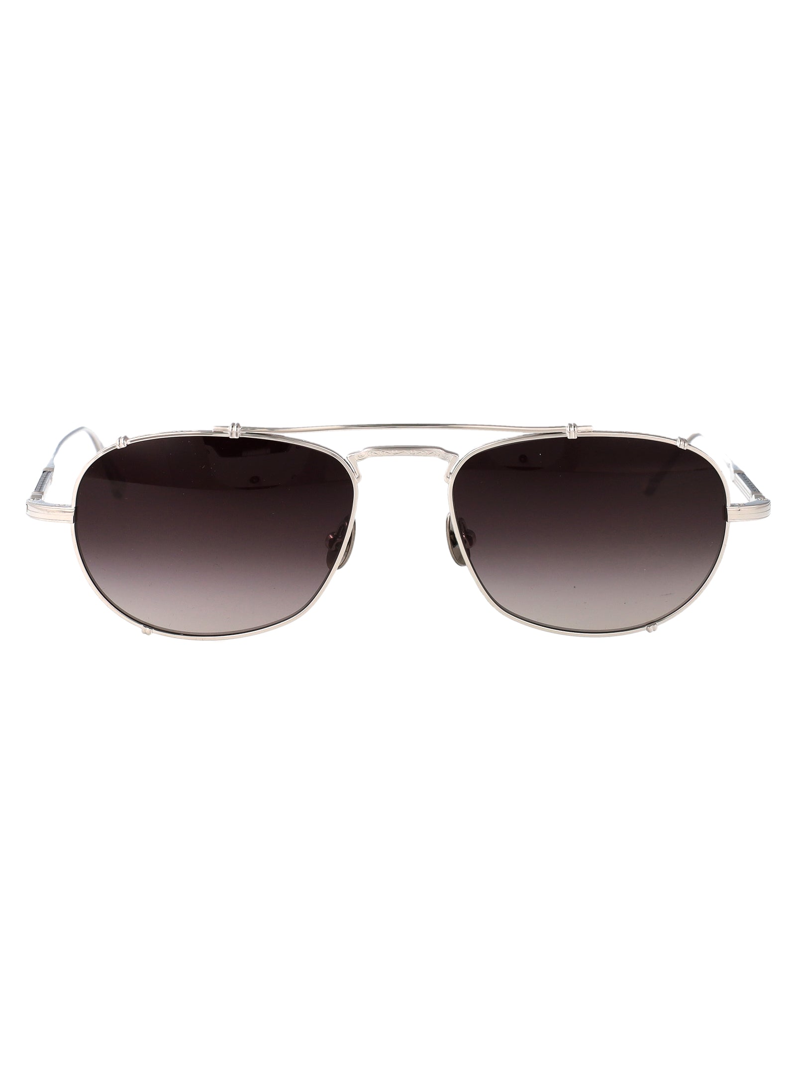 MATSUDA Unisex Palladium Metal Sunglasses - M3151 Size