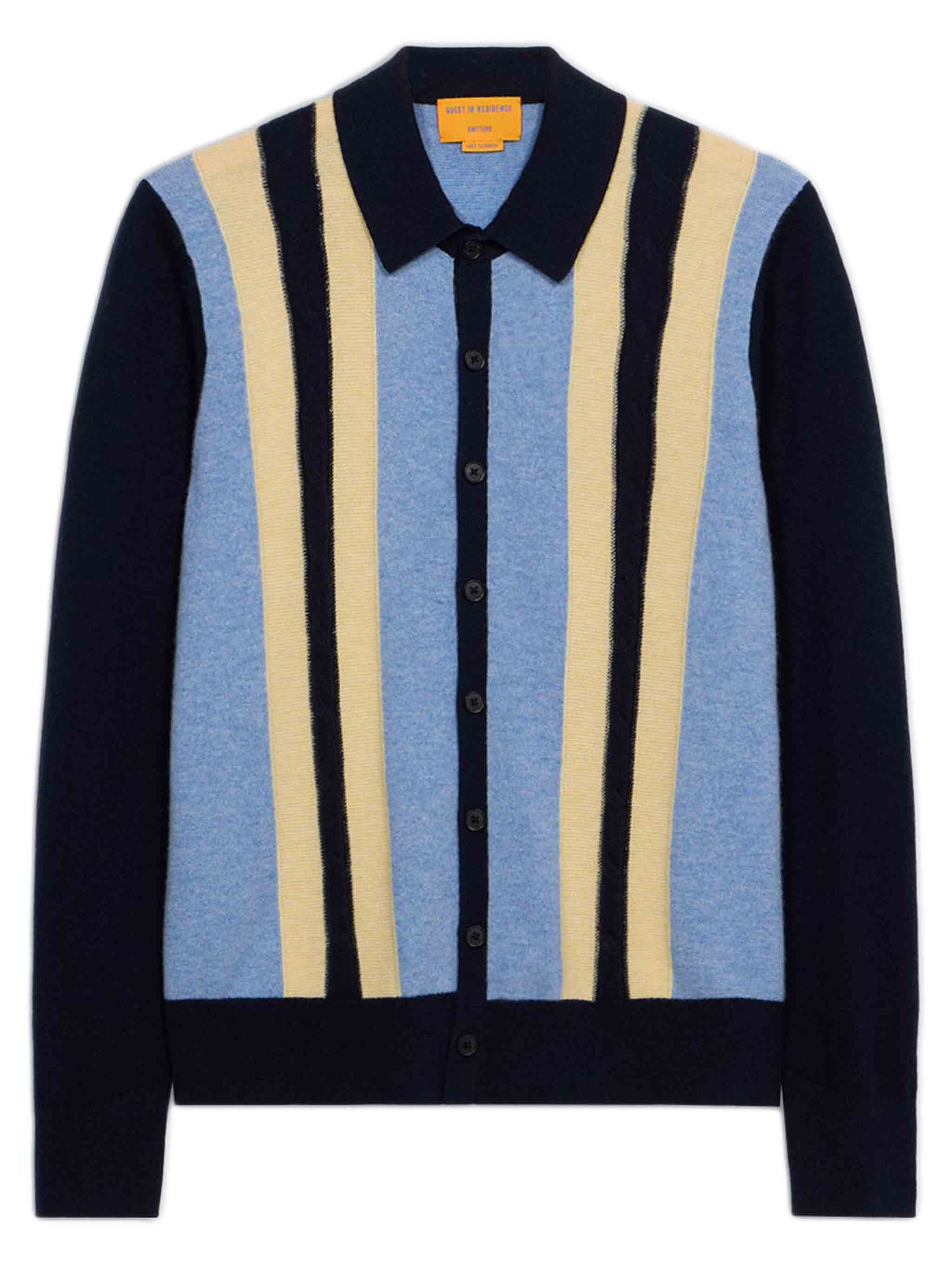 GUEST IN RESIDENCE Unisex Cashmere Cable Plaza Shirt