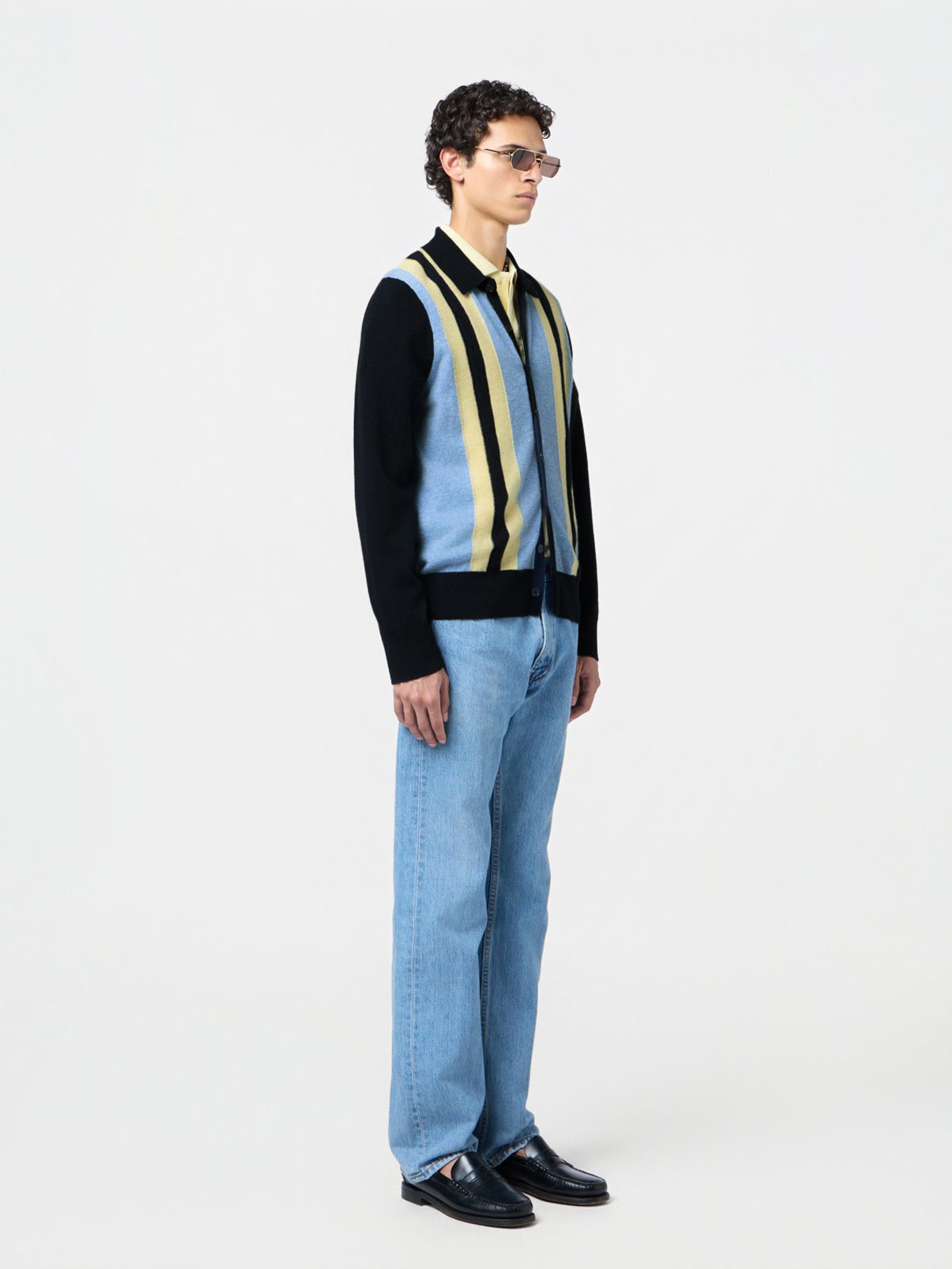 GUEST IN RESIDENCE Unisex Cashmere Cable Plaza Shirt