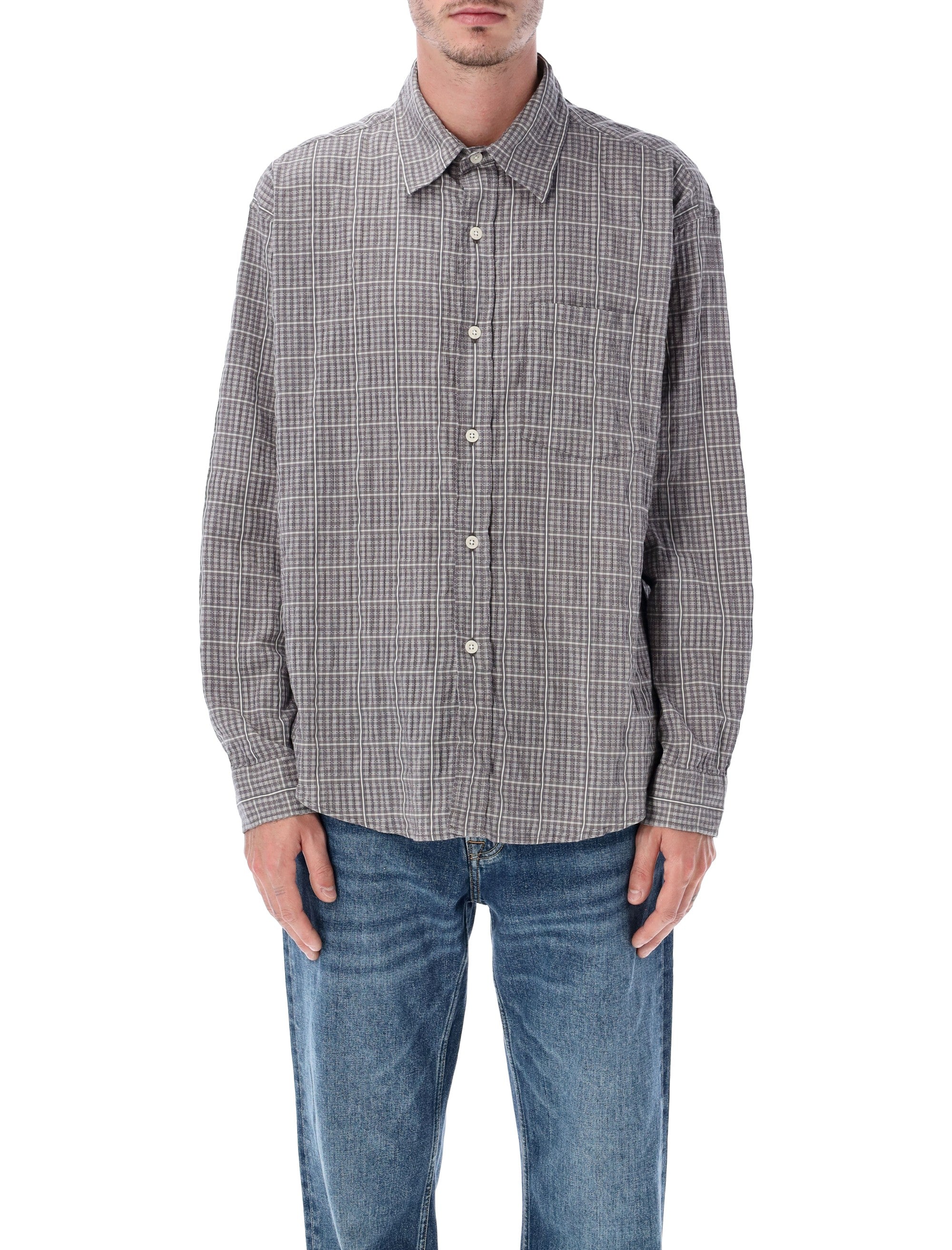 MFPEN Executive Shirt - Relaxed Fit with Dropped Shoulders and Rounded Hem, Size L