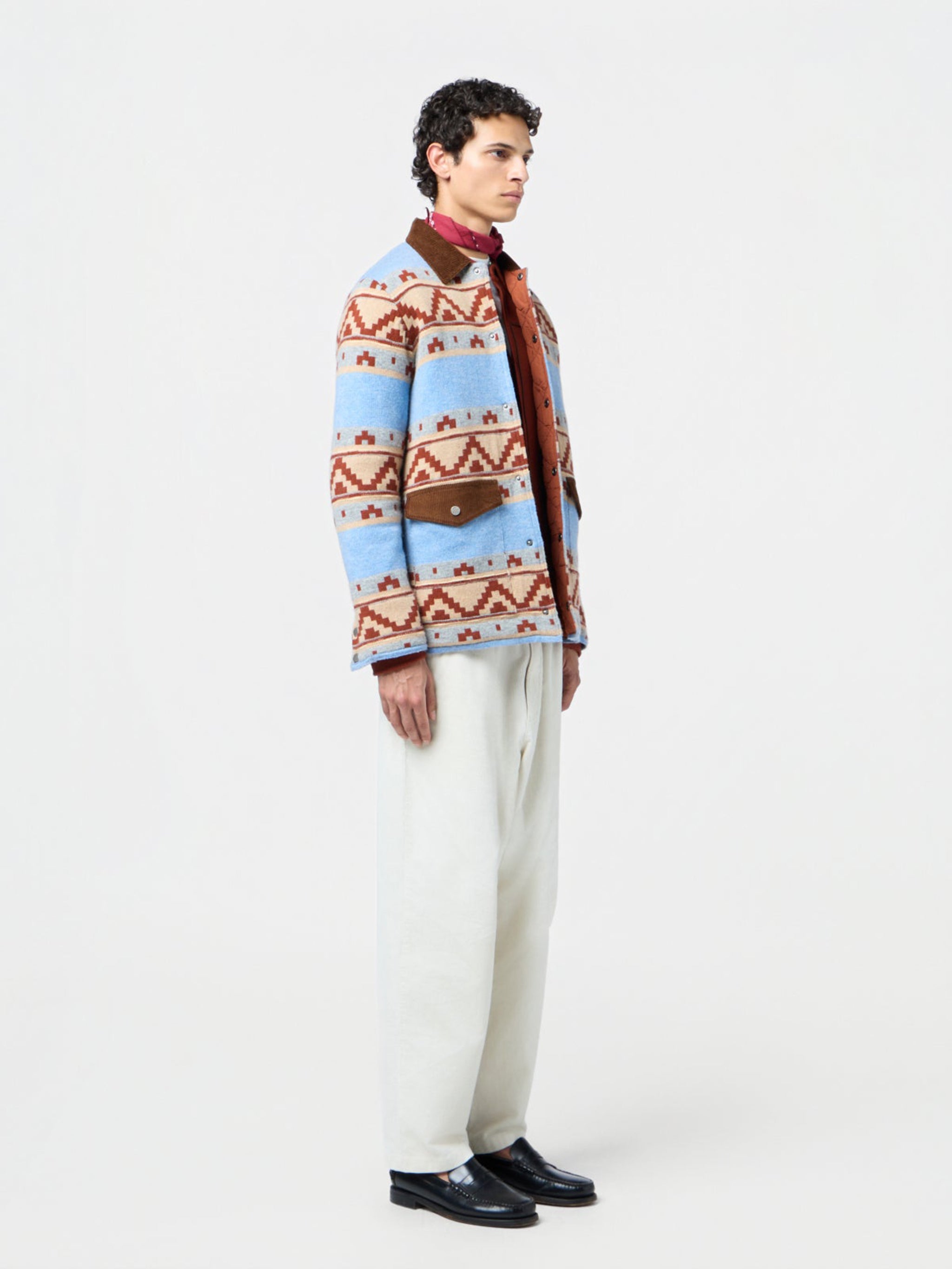 GUEST IN RESIDENCE Unisex Quilted Oversized Western Industry Jacket