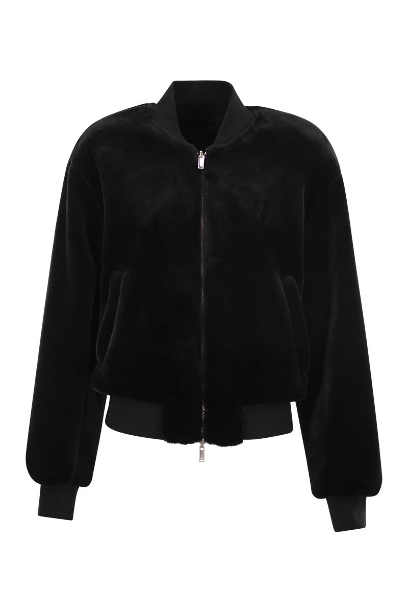 MOOSE KNUCKLES Reversible Jet Bomber Jacket - Women's Relaxed Fit