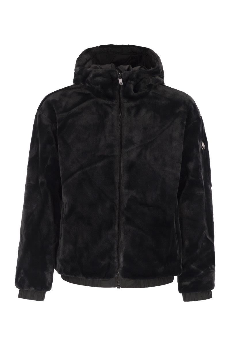 MOOSE KNUCKLES Reversible Hoodie Jacket