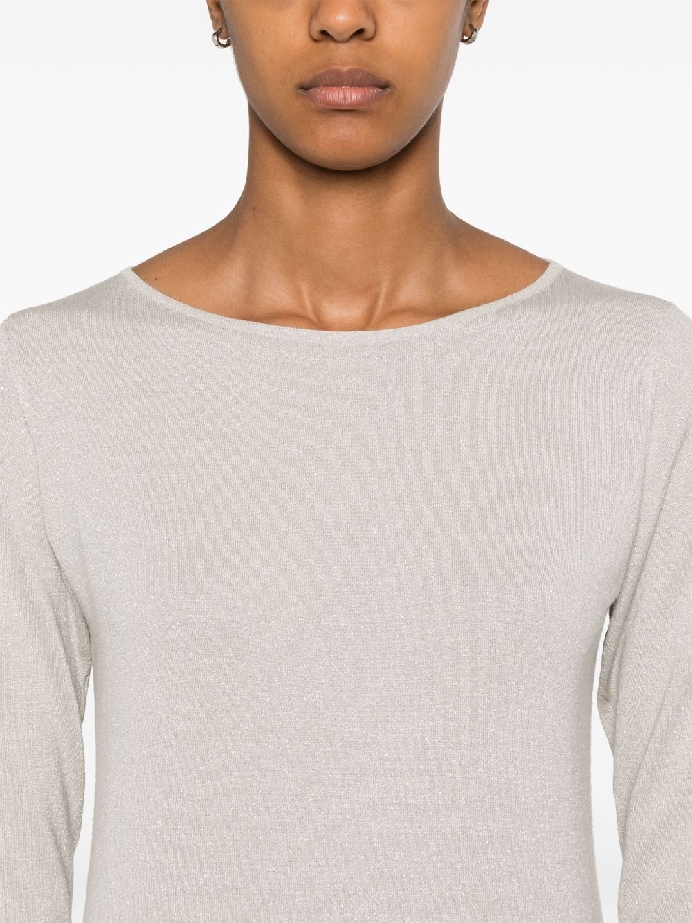 BRUNELLO CUCINELLI Boat Neck Cashmere Sweater for Women