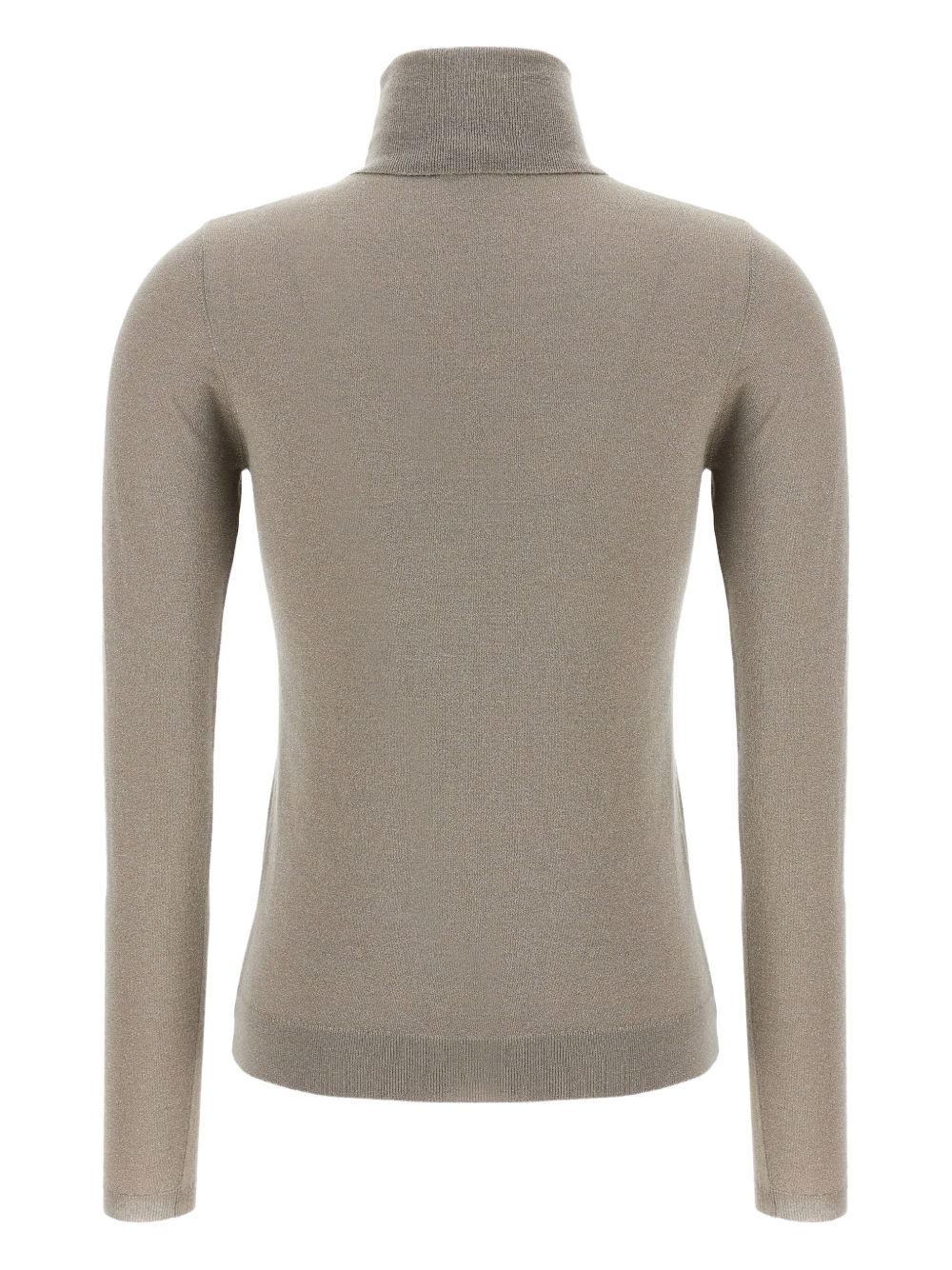 BRUNELLO CUCINELLI Cashmere and Silk Turtle-Neck Sweater - Fitted Design