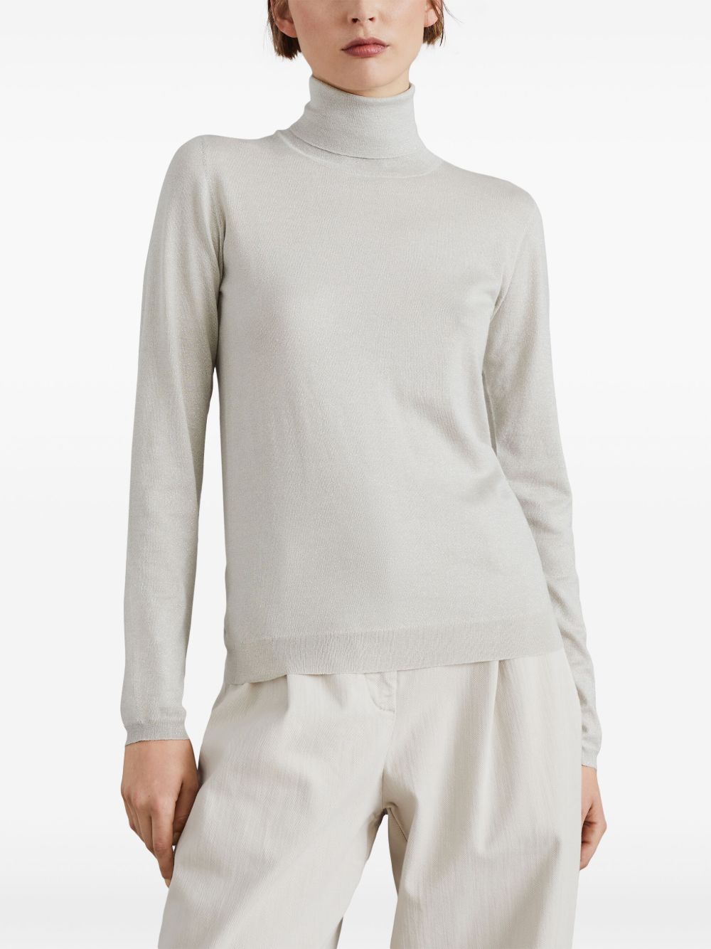BRUNELLO CUCINELLI Cashmere Turtle-Neck Sweater for Women - Fall/Winter 2025
