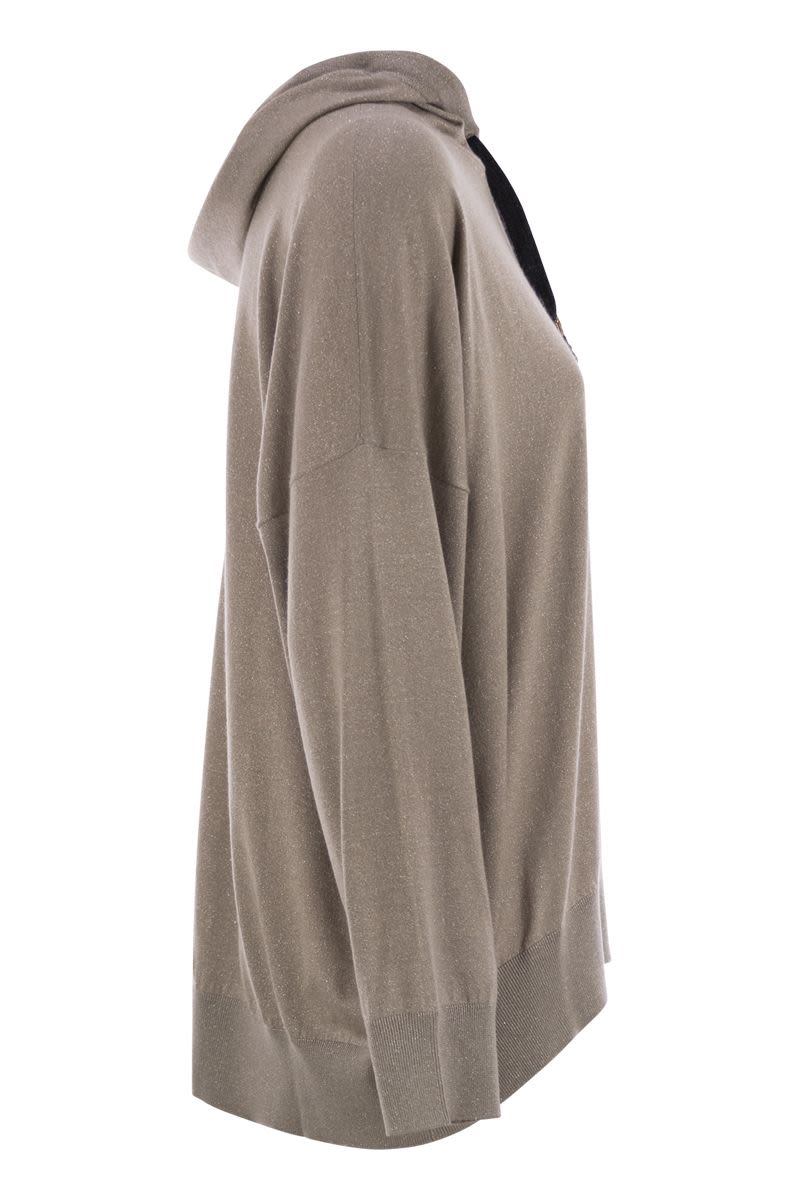 BRUNELLO CUCINELLI Sparkling Cashmere and Silk Sweatshirt