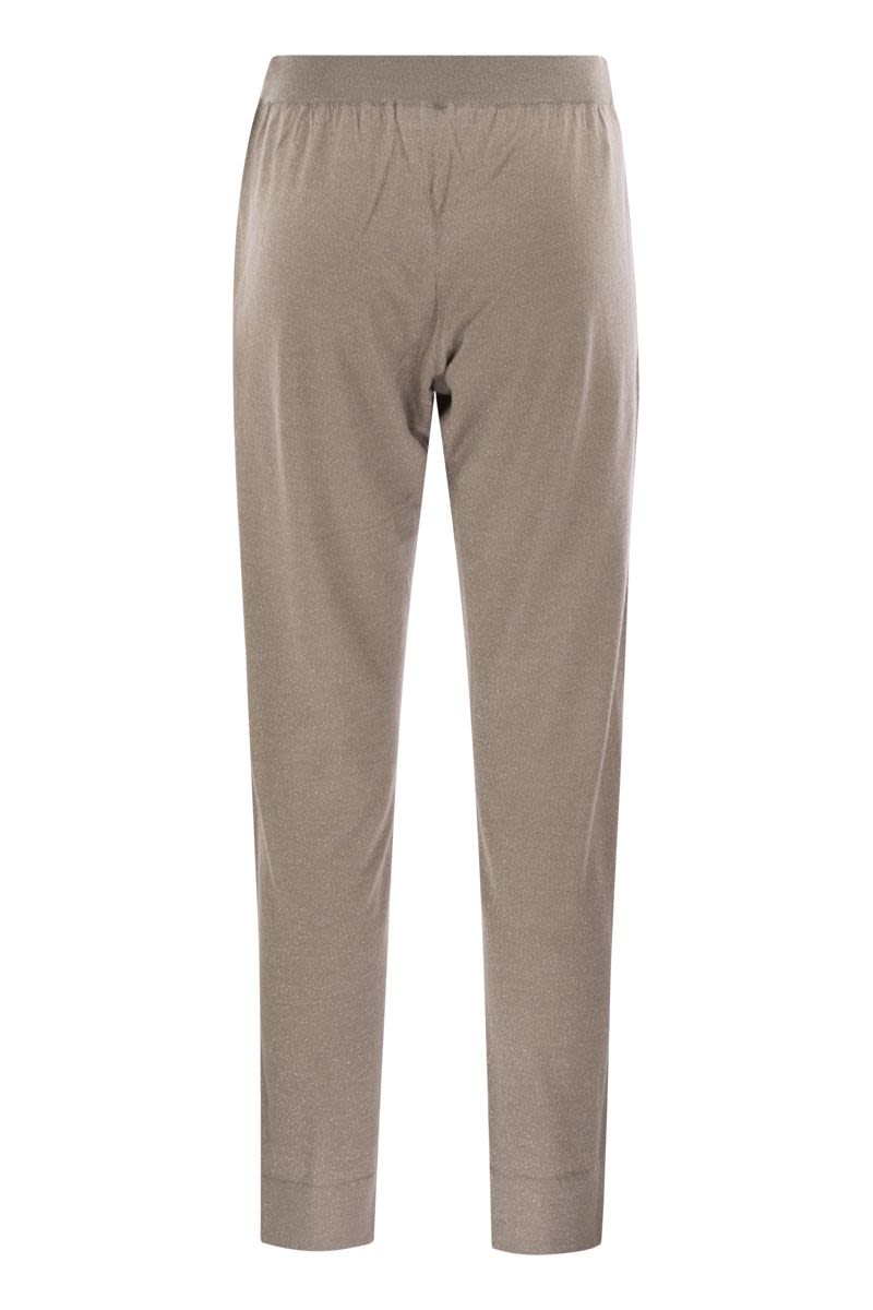 BRUNELLO CUCINELLI Wool and Silk Trousers for Women
