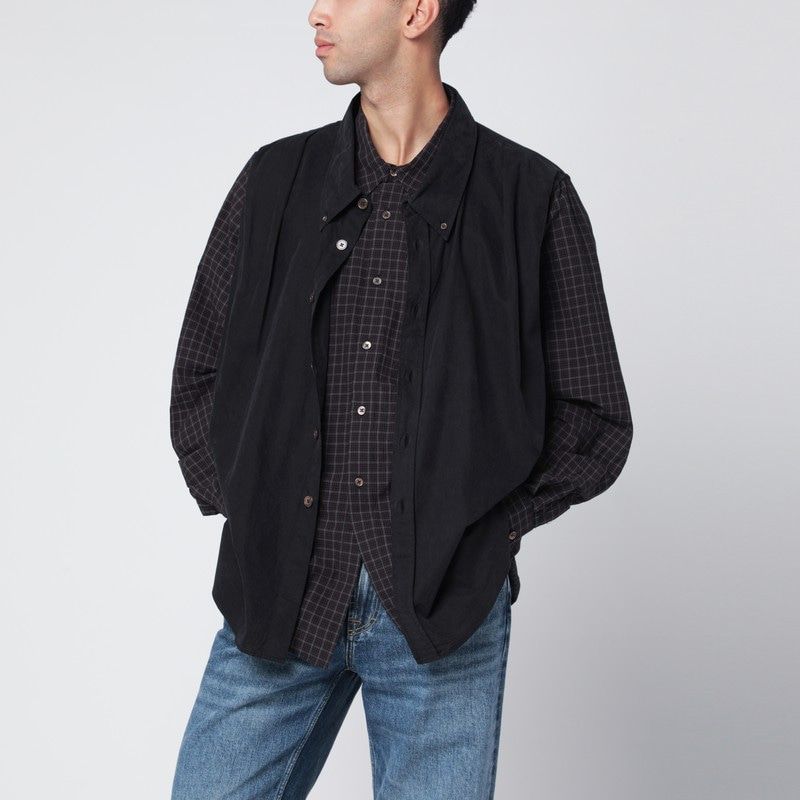 OUR LEGACY Double-Layer Lumberjack Style Check Shirt - Oversized Fit