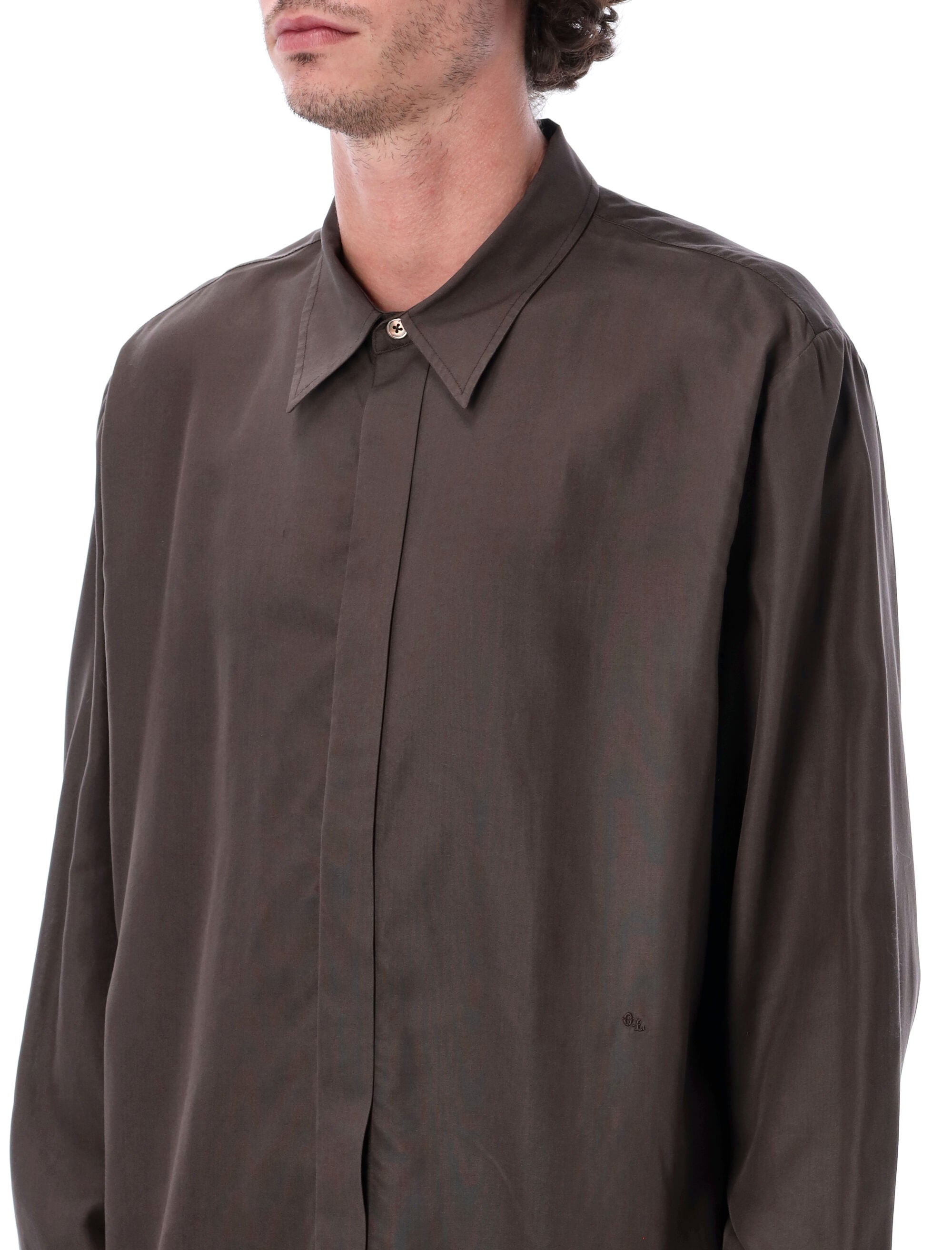 OUR LEGACY Oversized Tencel Shirt - Size 50