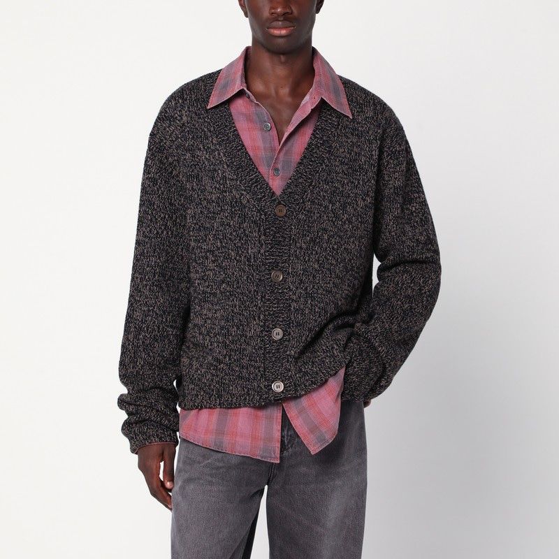 OUR LEGACY Textured Wool Cardigan