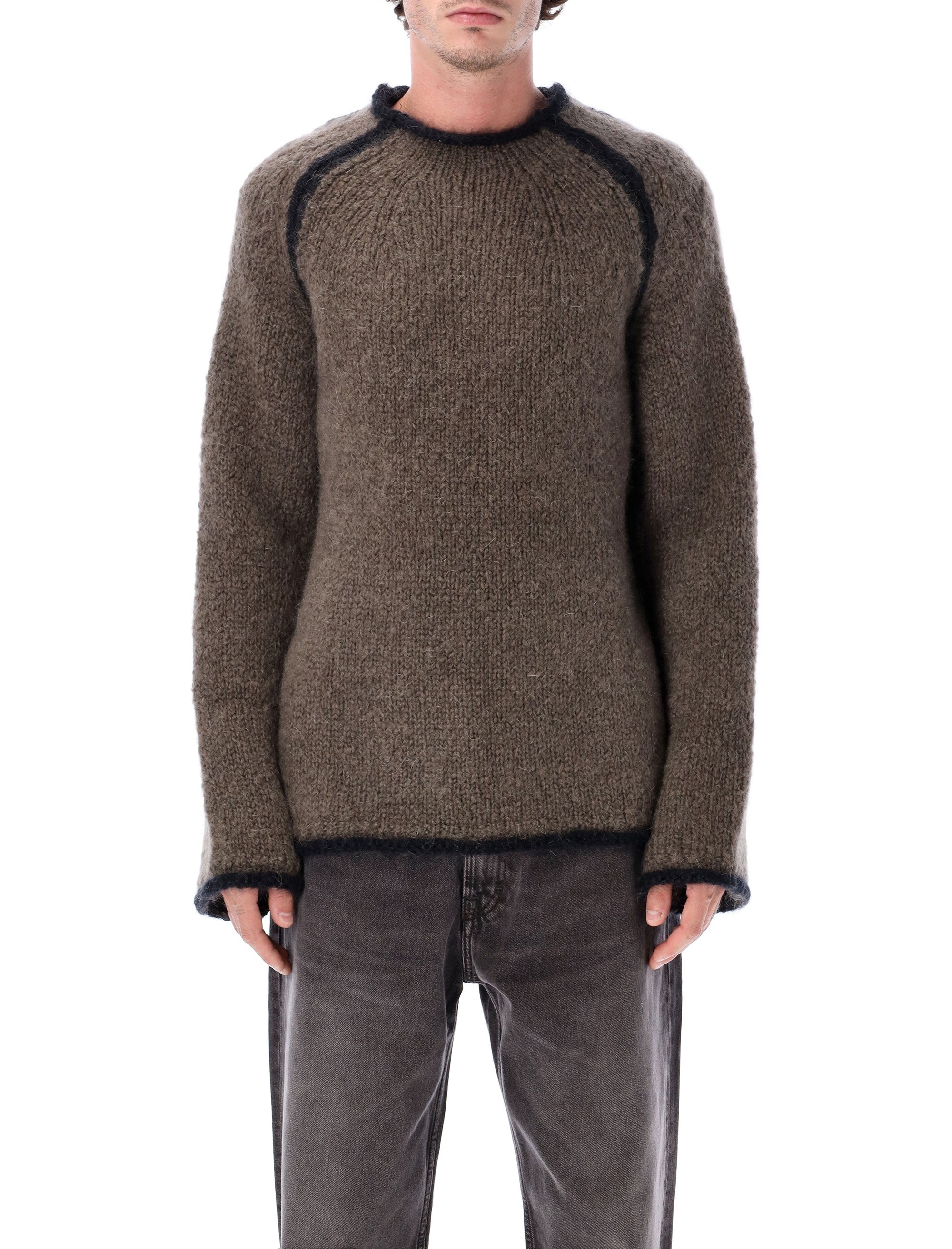 OUR LEGACY Mohair Roundneck Sweater - Size 50