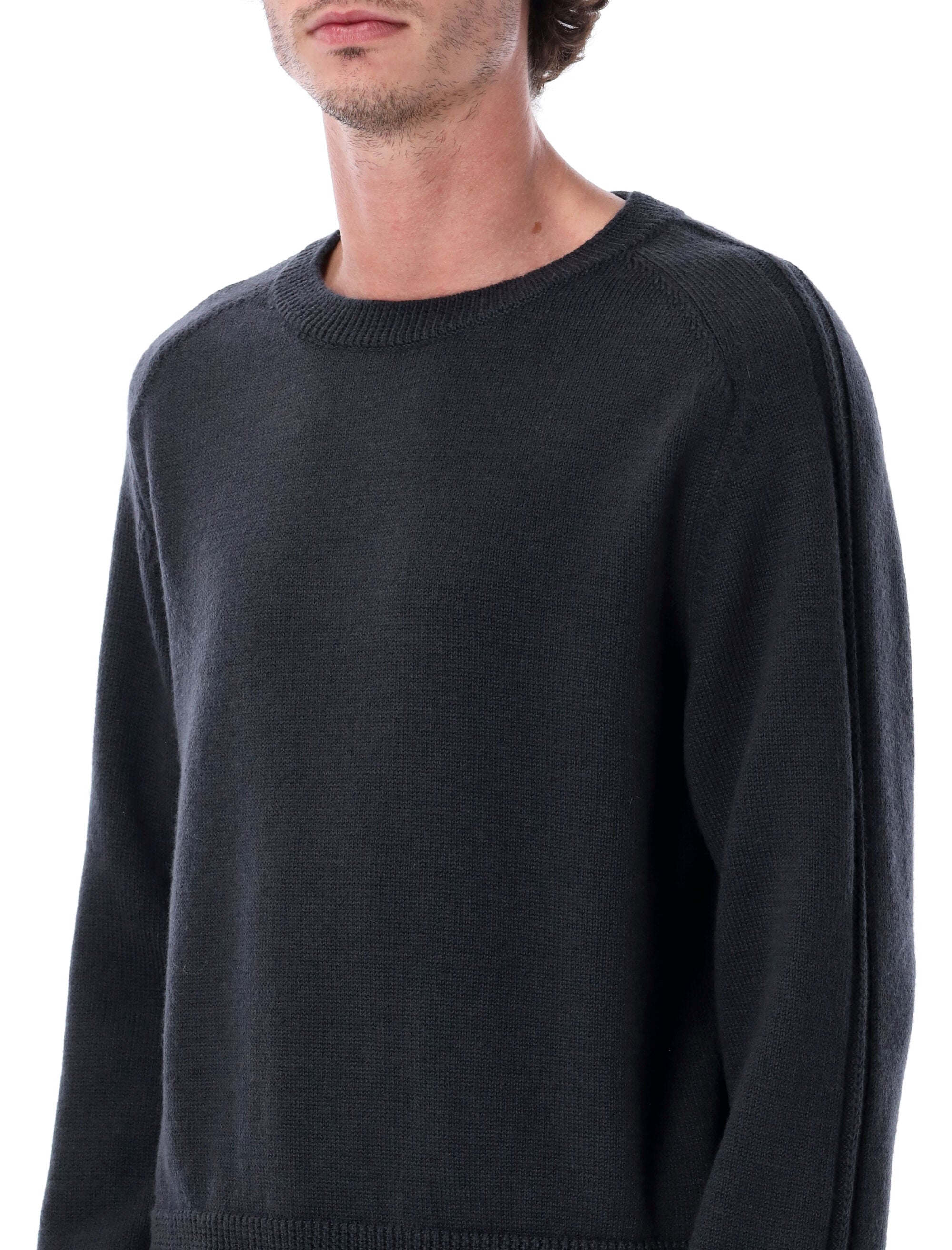 OUR LEGACY Merino Wool Crewneck Sweater - Size 50