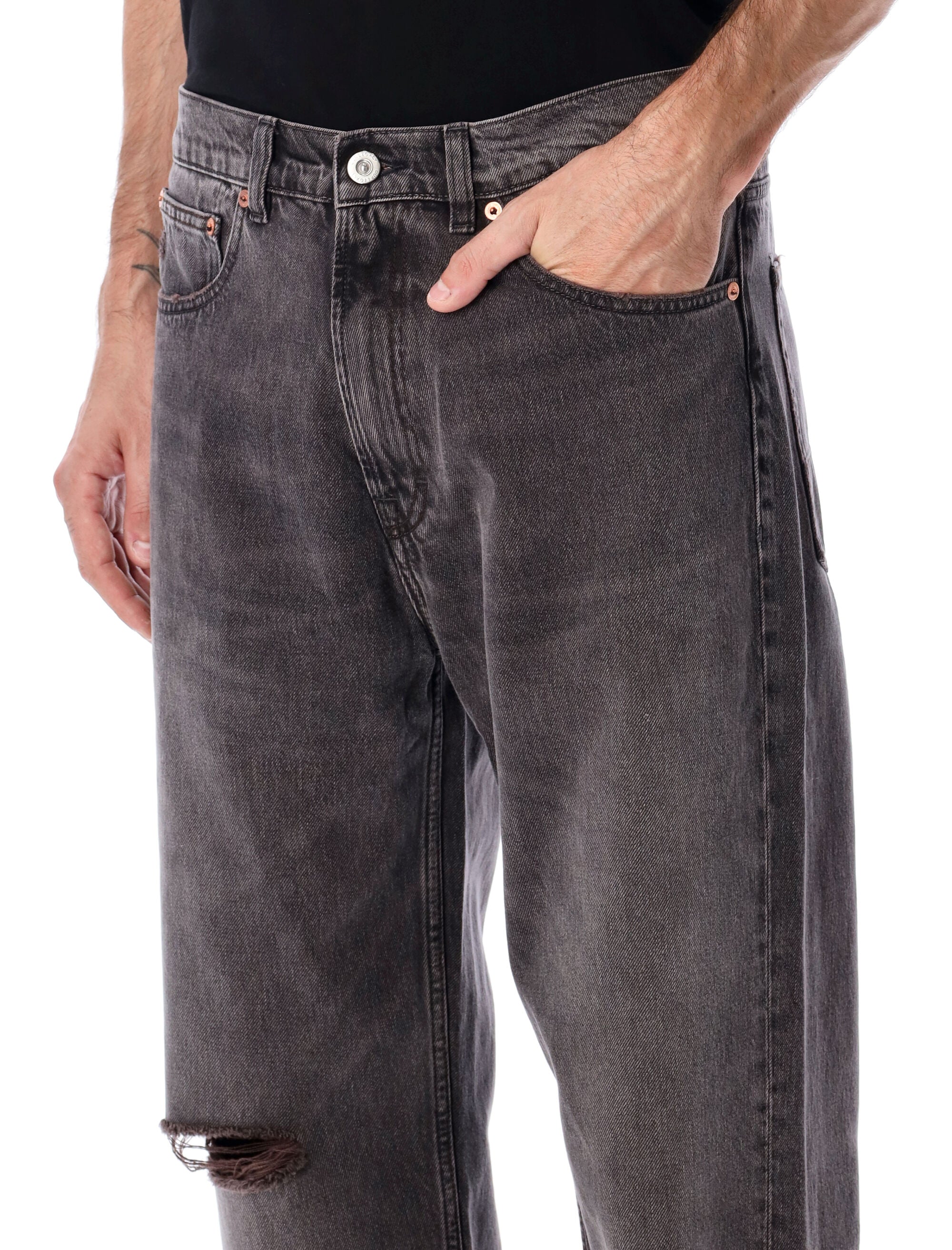 OUR LEGACY Highway Coffee Wide-Leg Denim Jeans - Size 32