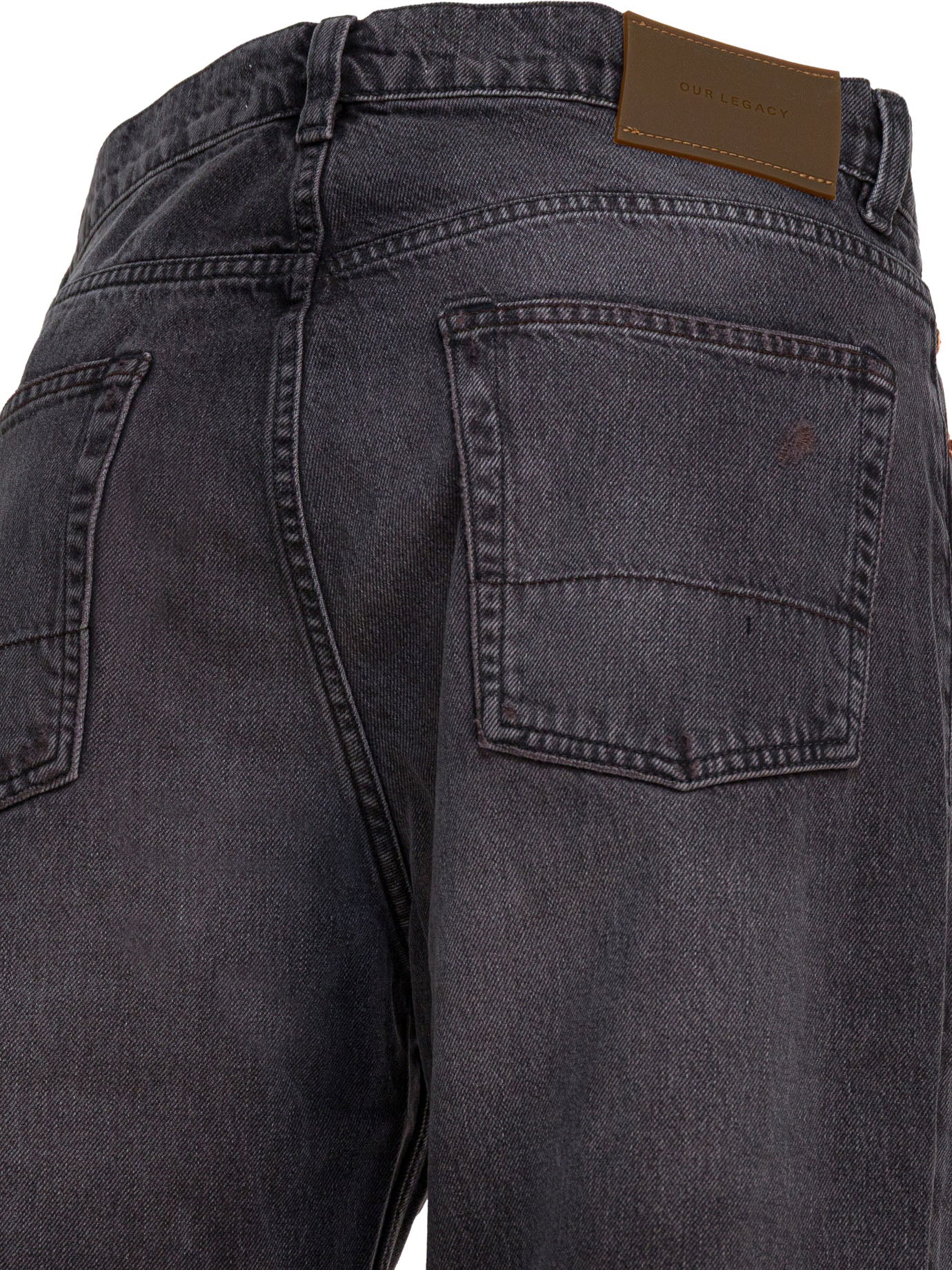 OUR LEGACY Third Cut Wide Fit Jeans - Mid Rise
