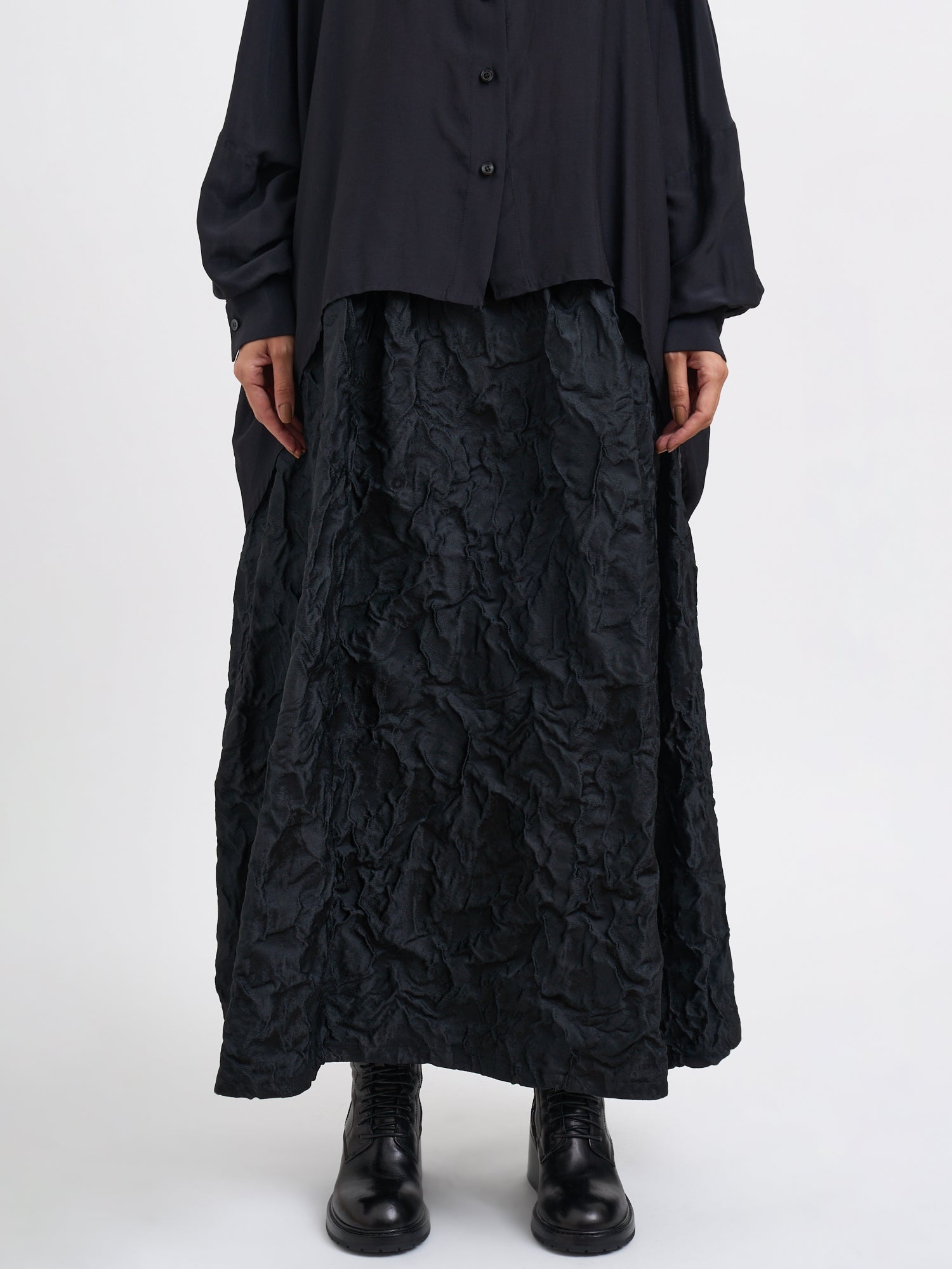 NOSTRASANTISSIMA Elettra Side Pocket Long Skirt - Size 40