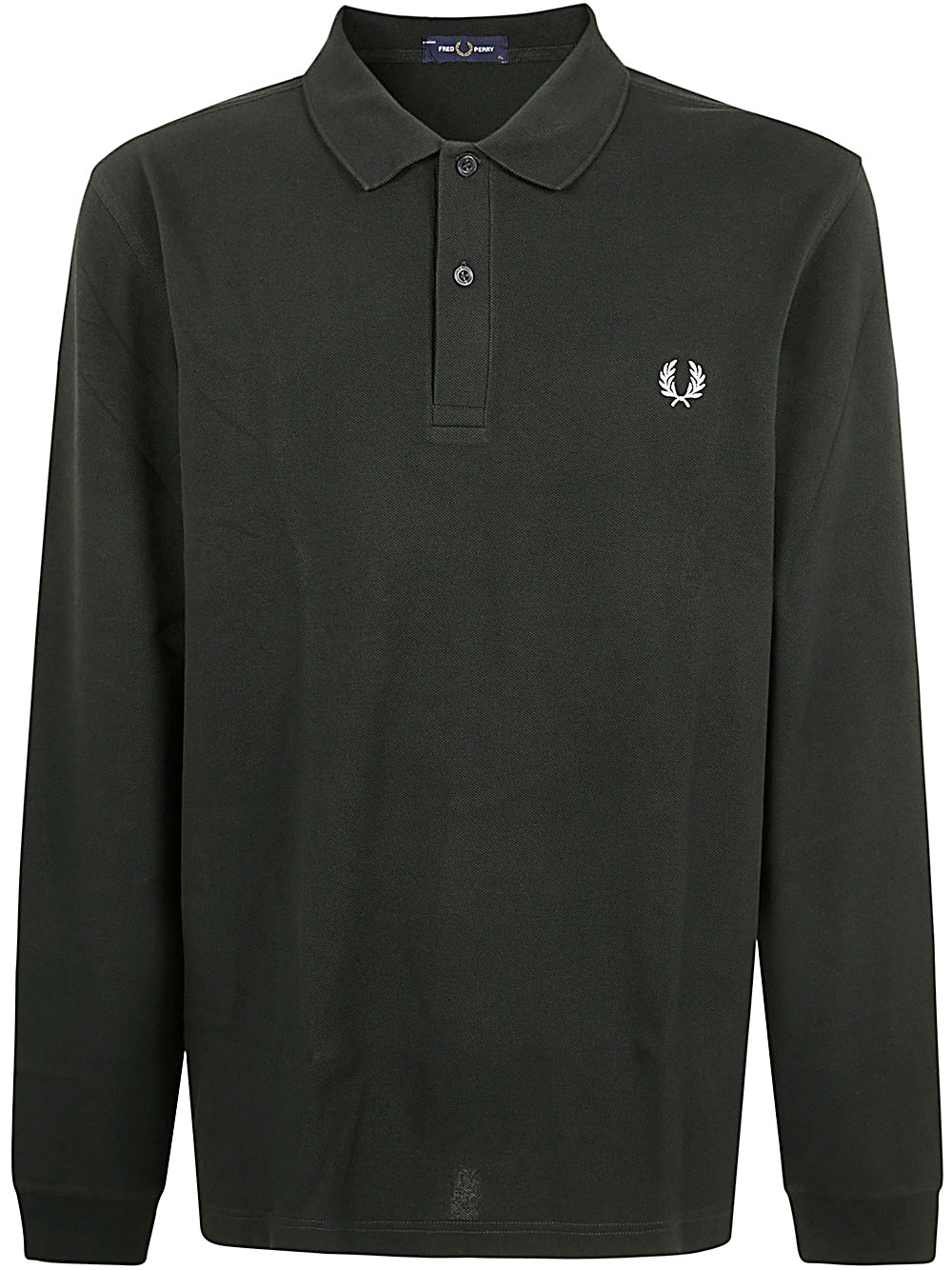 FRED PERRY Men's Long Sleeve Plain Shirt