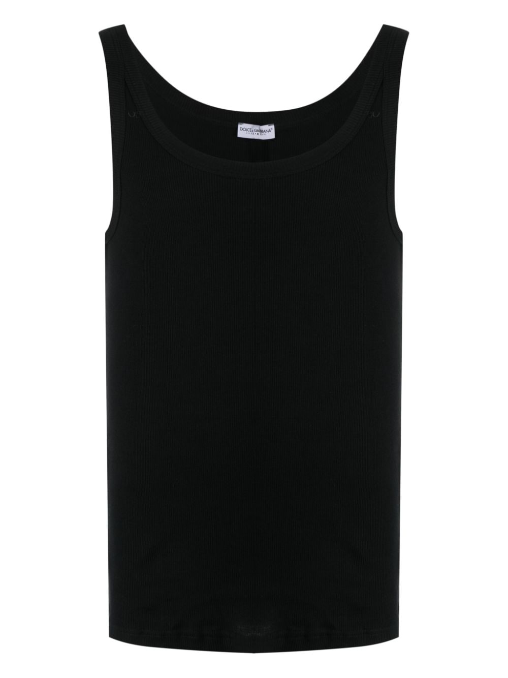 DOLCE & GABBANA Men's Cotton Marcello Tank Top - SS25 Collection