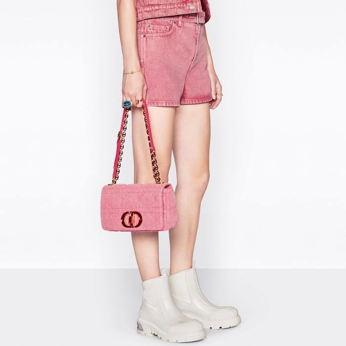 DIOR Mini Canvas Shopping Bag