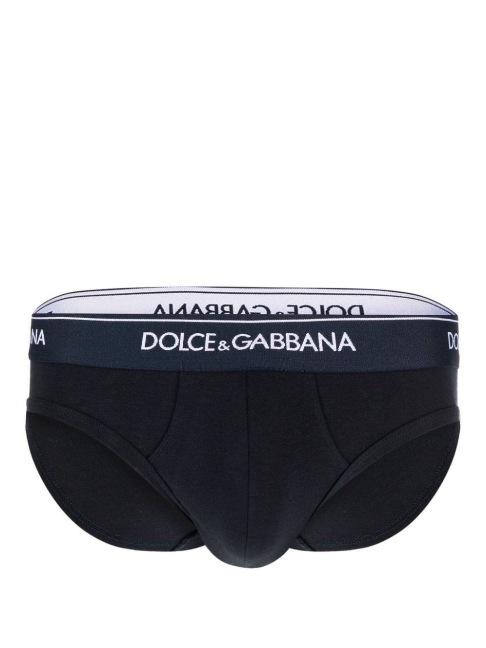 DOLCE & GABBANA Stretch Logo Briefs - Pack of Two